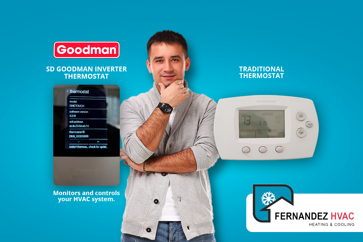 Smart Thermostat vs. Traditional: Is SD Goodman Inverter the future of home comfort?